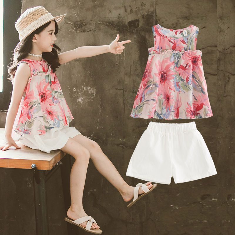 Children's Summer Suit Western Style