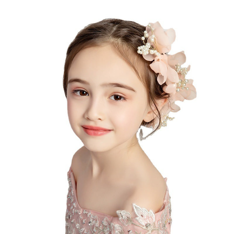 Cute Little Princess Flower Hairpin