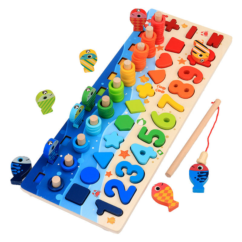Educational Wooden Toys Board Math for Kids