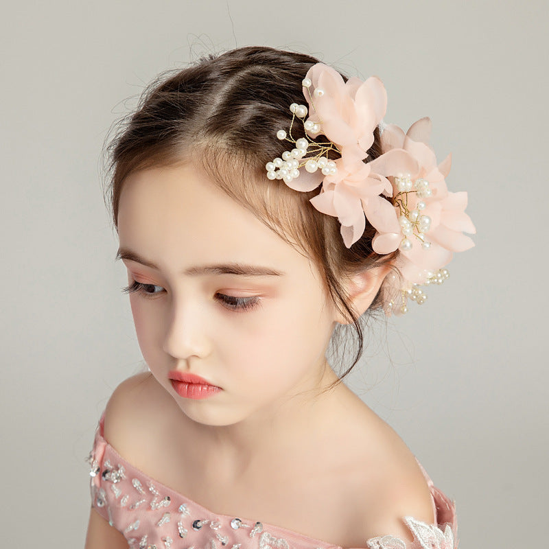Cute Little Princess Flower Hairpin