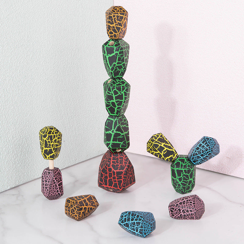 Kids Rainbow Assembling Cactus Toys