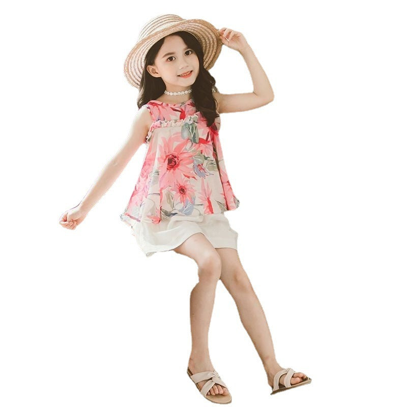 Children's Summer Suit Western Style