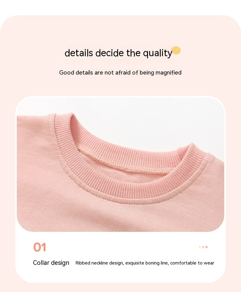 Towel Embroidery Suit For Children's