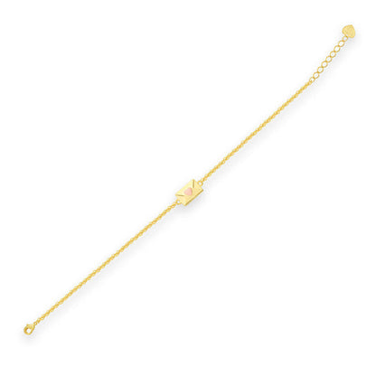 Pearl Envelope Gold Plating Clavicle Chain