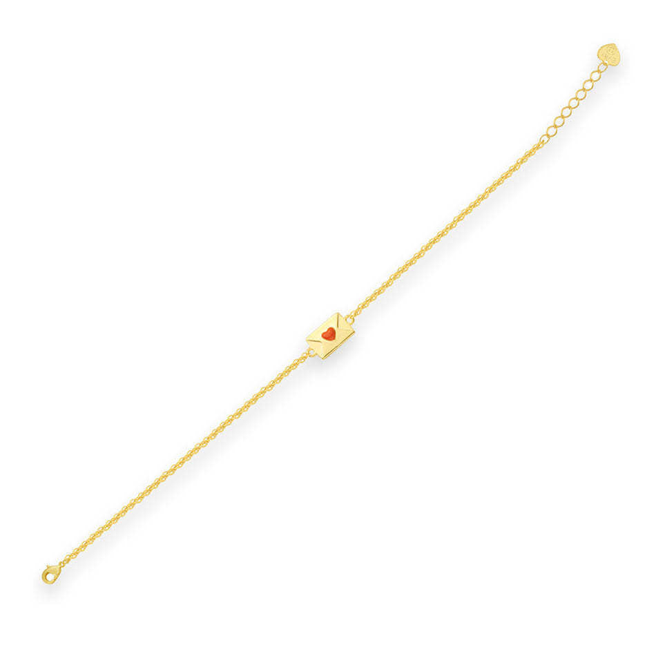 Pearl Envelope Gold Plating Clavicle Chain