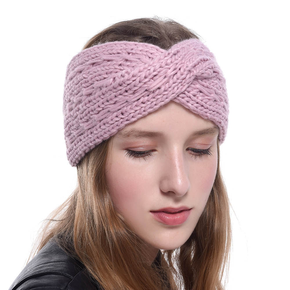 Headband Diagonally Crossed Hair For Women