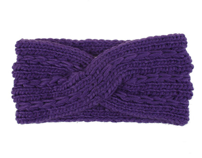 Headband Diagonally Crossed Hair For Women