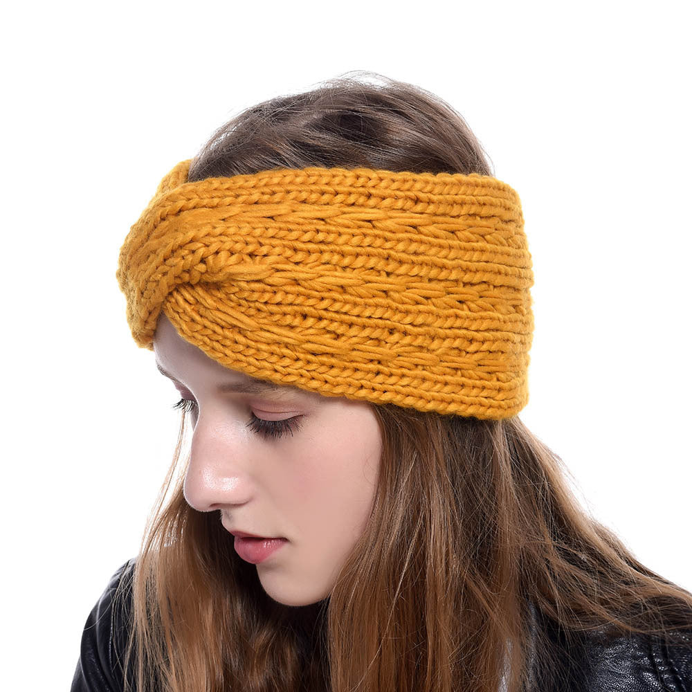 Headband Diagonally Crossed Hair For Women