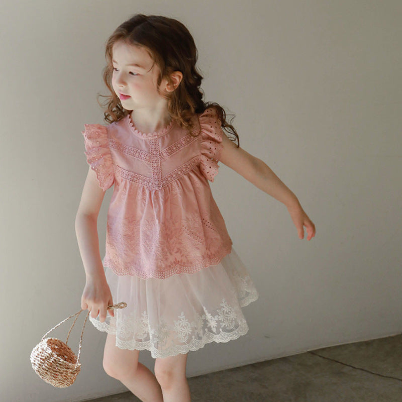 Cute Gauze Skirts For Children's