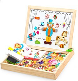 3D Puzzle Box Figure Animals Circus Writing Toys