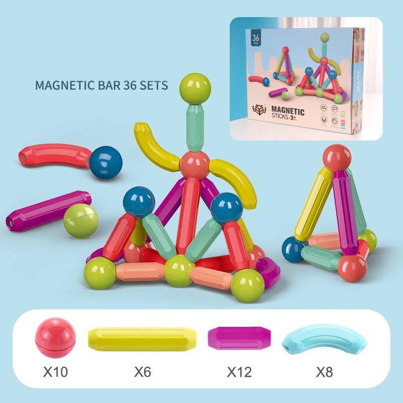 Magnetic Stick Building Blocks Game