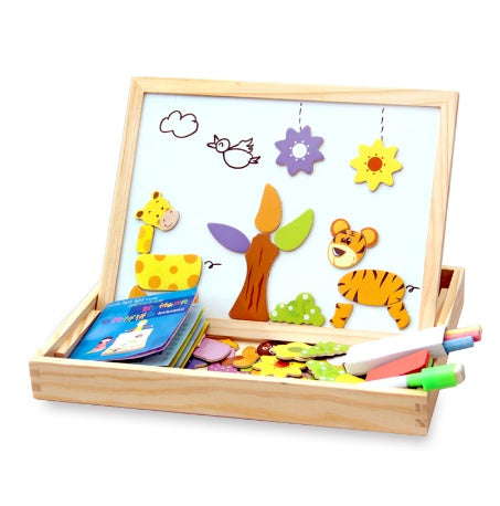 3D Puzzle Box Figure Animals Circus Writing Toys