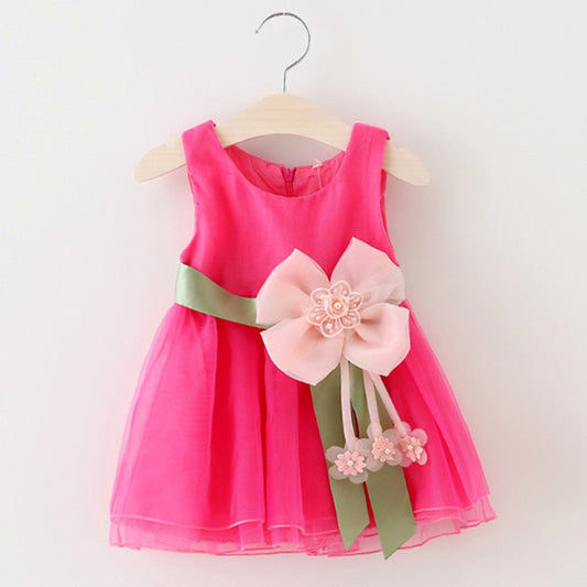 Summer Sleeveless Dress Baby Girls