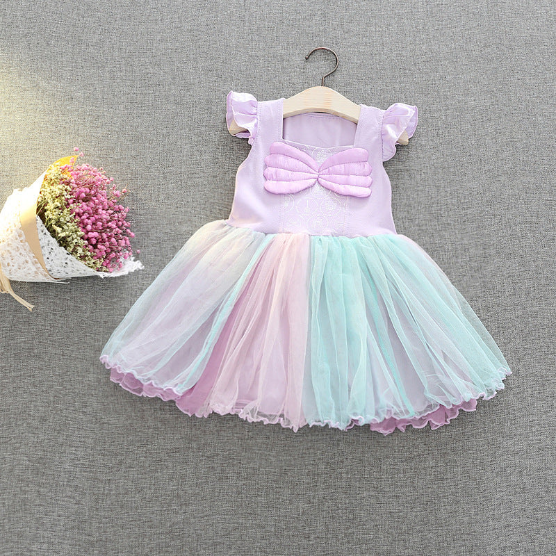 Baby Girl Princess Ariel Dress