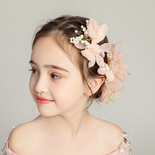 Cute Little Princess Flower Hairpin