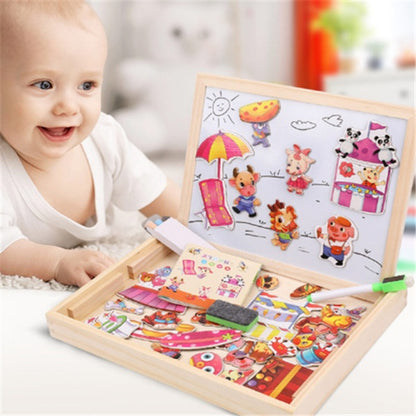 3D Puzzle Box Figure Animals Circus Writing Toys