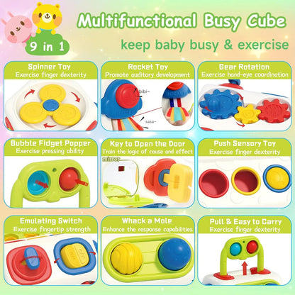 Cube Baby Montessori Sensory Toys