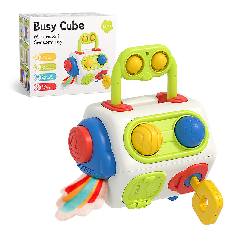 Cube Baby Montessori Sensory Toys