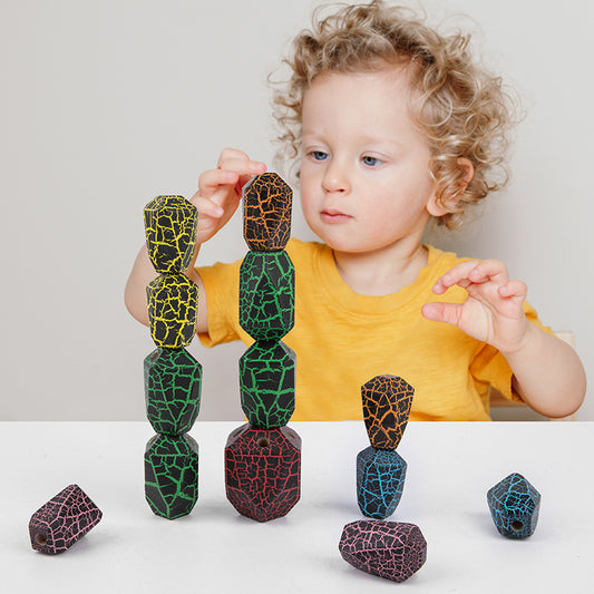 Kids Rainbow Assembling Cactus Toys