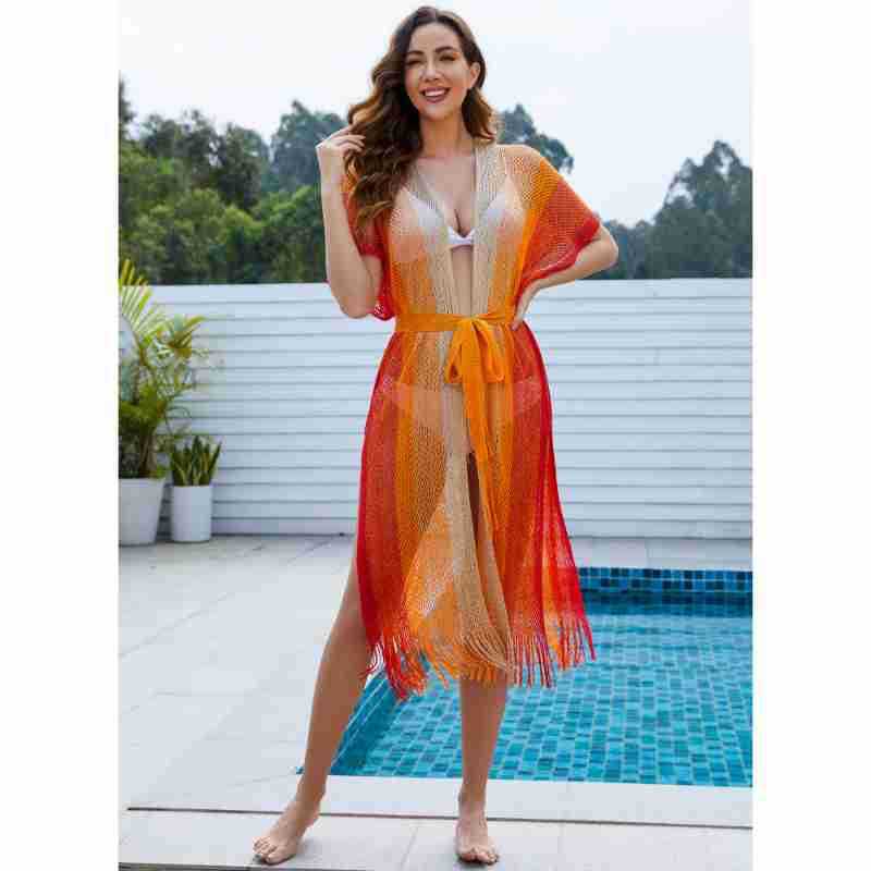 Women's Fashion Simple Beach Cover-up